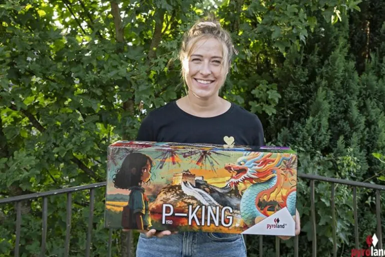 Pyro King 75-Schuss-Feuerwerkverbund