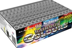 Rainbow Colours 96-Schuss-Feuerwerk-Batterie