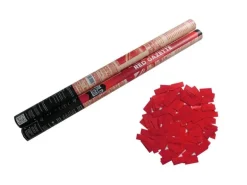 Red Gazette 80cm Papierflitter rot