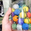Regenbogen-Rauchball-Mix Rot, Orange, Blau, Grün, Violett, Weiß, Gelb, Pink, 10s; 40 Stück