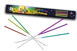 Regenbogen Wunderkerzen 42cm 5 Stück