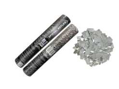 Spiegel Reflex 30cm Metallicflitter silber