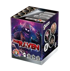The Raven 23-Schuss-Feuerwerkbatterie