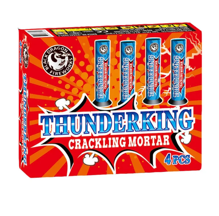 Thunderking Crackling Mortar 4 Stück