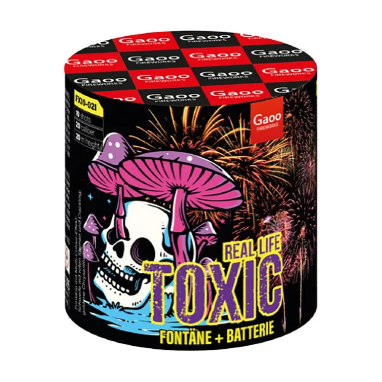 Toxic (Senta) 10-Schuss-Feuerwerk-Batterie