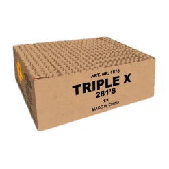 Triple X 281-Schuss-Feuerwerkverbund (Double Compound)