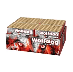 Wolfdog / Kracherblitz130-Schuss-Feuerwerkverbund