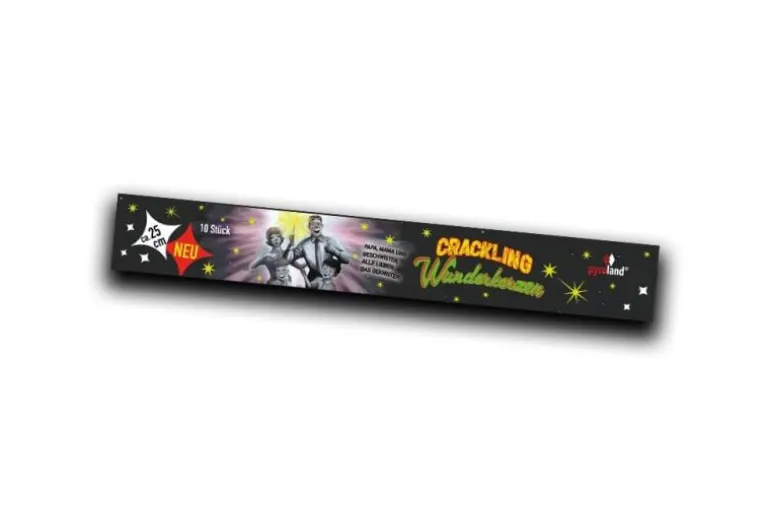 Wunderkerzen Crackling 25cm 10 Stück