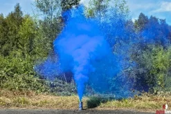 XL Rauchprojektor Blau 60s-80s